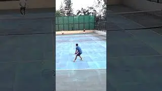 What a Surprise Shot at the End! #UnexpectedShot #TennisSurprise #GameChanger #TennisTwist #endgame