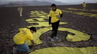Greenpeace sorry for Nazca lines stunt in Peru: Breaking News