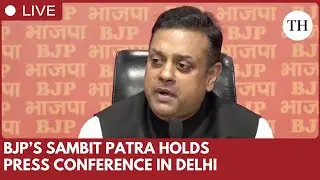BJP national spokesperson Sambit Patra holds press conference in Delhi