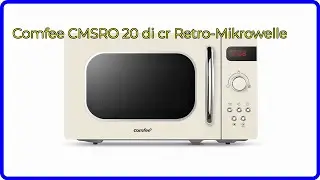 BEWERTUNG (2025): Comfee CMSRO 20 di cr Retro-Mikrowelle. WESENTLICHE Einzelheiten