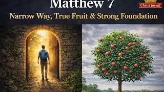 Matthew 7 | Narrow Way, True Fruit & Strong Foundation