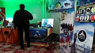 Outdoor Gear in Pakistan : Shimshal Adventure Shop stall at Startup Expo Lahore