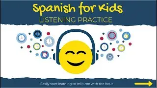 Telling Time in Spanish for Beginners / FREE Spanish Lessons Online with Audio / Spanish Time Lesson