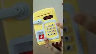 Password piggy Bank, Electronic ATM piggy Bank #shorts #unboxing #vedavicreations