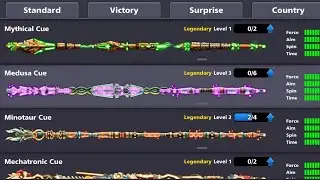 Medusa Cue=Luck!! Medusa Cue Gameplay 8 Ball Pool