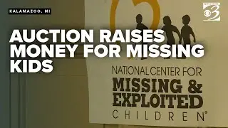 Kalamazoo silent auction supports National Center for Missing and Exploited Children