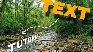 Text Tutorial |  Motion Tracking #intro  #tracking #motion #cenematic
