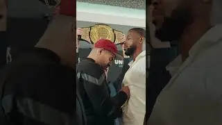 Donegi Abena and Tarik Khbabez meet face-to-face at the #COLLISION6 Press Conference
