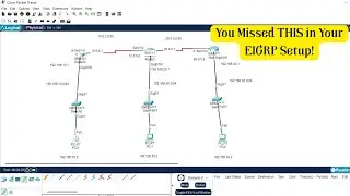 How to configure EIGRP in cisco Packet tracer
