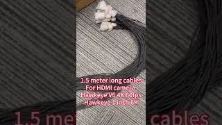 1.5 meter cable for HDMI camera Hawkeye firefly V6 6K 4K60fps #hdmicamera #hdmi #bodycam