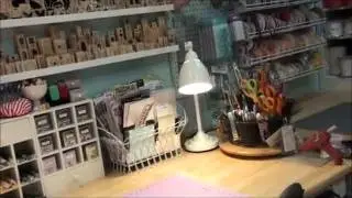 A Tour of My Scrapbook Room - Craft Studio - Jan 2012