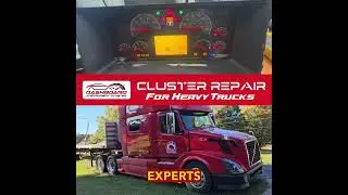 Restore your heavy truck&rsquo;s dashboard with Cluster Repair