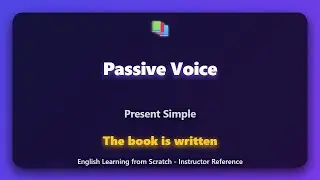 Passive Voice Present Simple - English Grammar for Beginners