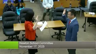 Victor Lee Sworn In for Ward 8 School Committee