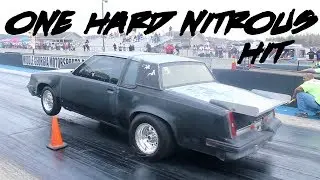 1 OF THE HARDEST BIG BLOCK OLDSMOBILE NITROUS HITS YOU'LL SEE!! SERIOUS BIG BLOCK CUTLASS