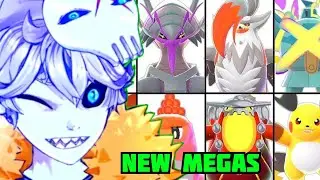 Nux learns and check the New mega evolution from Pokemon legends Z A
