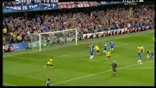 Barcelona-Chelsea 1-1 Iniesta