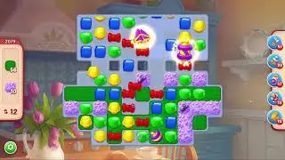 Homescapes Level 2079 - 16 Moves - No Boosters