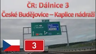 Česká republika: Dálnice D3 - České Budějovice Úsilné – Kaplice nádraží
