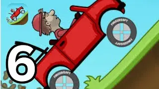 Hill Climb Racing | Gameplay Walkthrough | Part 6 bike - cave road