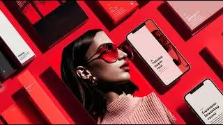 Premium Red Social Media Design Suite &ndash; Cohesive Brand Campaign | Video Background