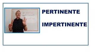 PERTINENTE  IMPERTINENTE