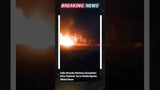 India Strikes Pakistan |,Tensions Escalate on Border | #IndiaPakistan  #IndiaStrikes #PakistanNews
