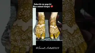 beautiful leg mhndi design 🌺✨ #mhndidesign #mehndi #creativehenna #ytshorts #henna #yt