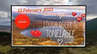 Lough Ouler and Tonelagee Mountain 817m   - Co.Wicklow - Ireland  12-02-2023 Hiking