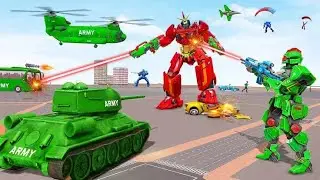 Army Bus Robot Car Game 3d | Androiad Gameplay | Dream Games