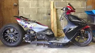 Scooter Custom Kymco 49cc Tuning