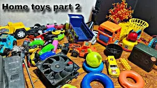 Home toys part 2/breaking and opening toys/toy car/car toys/home video/toys video