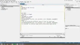 Difference between value type and reference type vbclass1