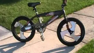 Scraper Bike on Blades