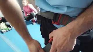 How To Put A Climbing Harness On