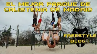 🔥🔥¡ENCONTRAMOS EL MEJOR PARQUE DE CALISTENIA DE MADRID! (FREESTYLE BLOG)🔥🔥