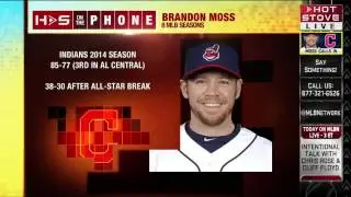 Moss discusses being traded to Indians on Hot Stove