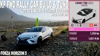 FH5 FWD RALLY RACE TUNE 2023 TOYOTA CAMRY TRD