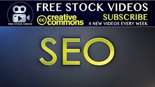 SEO, Search Engine Optimization Word Animation, Loop, 4k - FREE STOCK VIDEOS