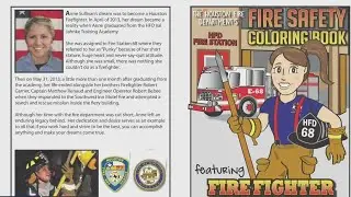 Houston Fire Department creates coloring book to honor fallen firefighter