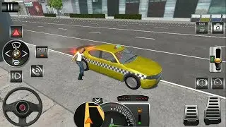 Real Taxi Simulator 2018 - #4 New York Taxi Driving | Taxi Games 3D - Android GamePlay FHD