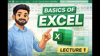 Data Analytics Lecture 1 || Introduction to excel || With Obi Wan