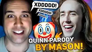 MASON is trolling QUINN in the game!!! | MASON plays PHANTOM ASSASSIN in INCREDIBLE GAME!!!