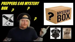 PREPPERS MYSTERY BOX - What's Inside? (Survival Unboxing)
