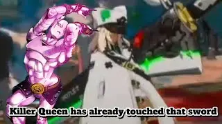 Ramlethal's killer queen. (Guilty Gear Strive and Jojo's bizzare adventure meme)