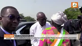 A LA UNE -  Forte mobilisation populaire pour l&rsquo;accueil d&rsquo;Augustin Thiam