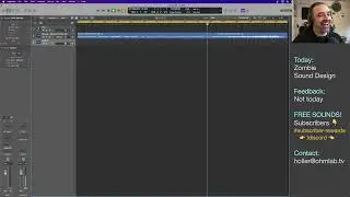 Wrapping up new zombie sound effects for Audio Design Desk today. Join us for a spooky time! // Soun
