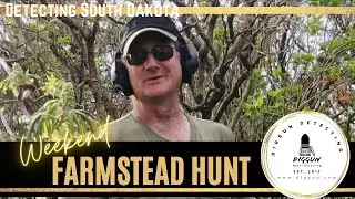 Episode 38: Metal detecting an 1885 Farmstead in South Dakota #metaldetecting #relichunting