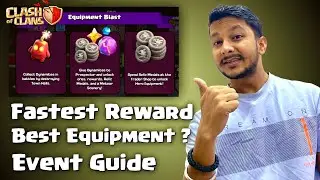 Equipment Blast Event Guide 🔥 Fastest Way to Earn Relic Medal, Ore & Best Equipment | Clash of Clans