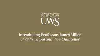 Introducing Professor James Miller